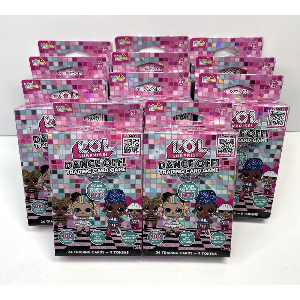 11 New UNOPENED Packs LOL Surprise! Dance Off! Card Game Factory Sealed